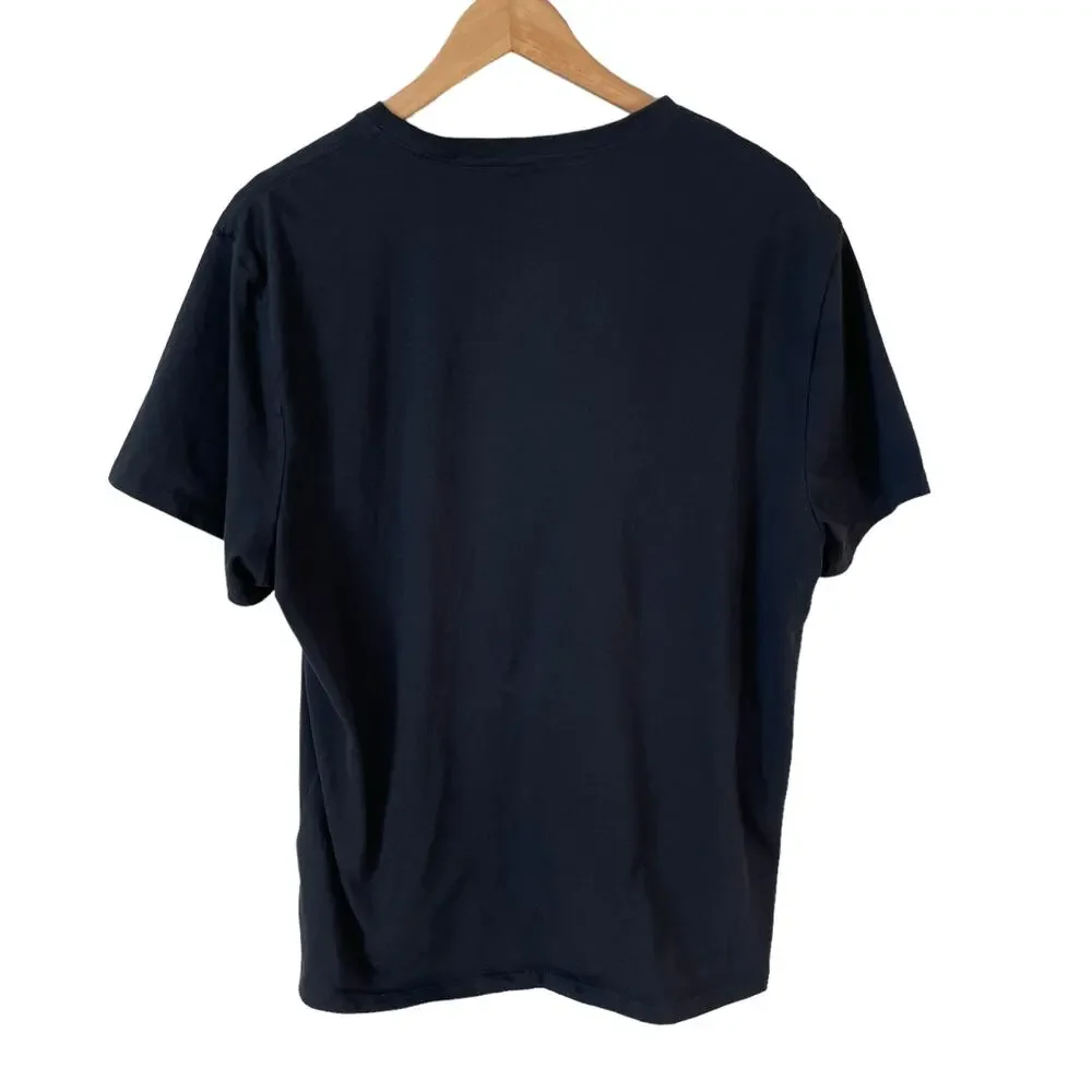 EVERLANE New Men's Organic Cotton Short Sleeve Crew Neck T Shirt Black Size XL - Picture 2 of 8